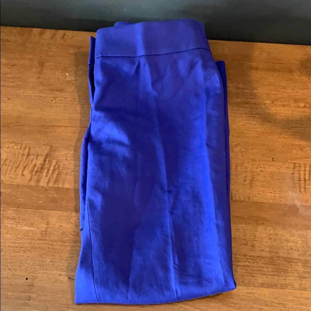 Loft Purple Capris size 0P NWTs